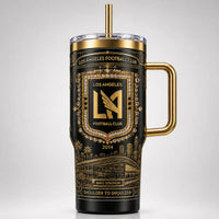 Black and Gold Standard - LAFC Crest Tumbler